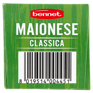 Maionese Bennet In Tubo