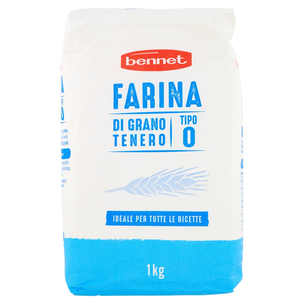 Farina Di Grano Tenero Tipo 0 Bennet - Foto 1