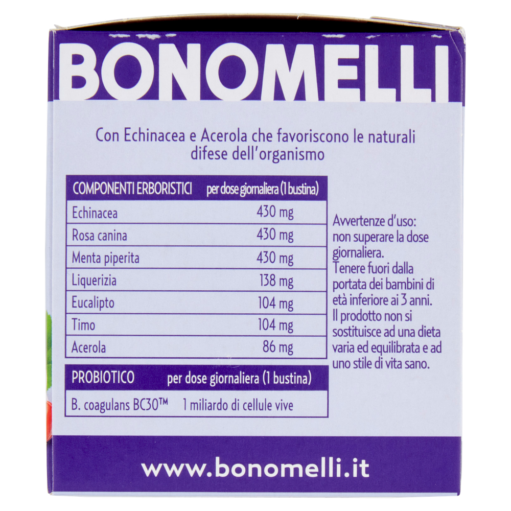 Tisana Con Probiotico Per Le Difese Immunitarie 10x2g Filtri Bonomelli - Foto 2