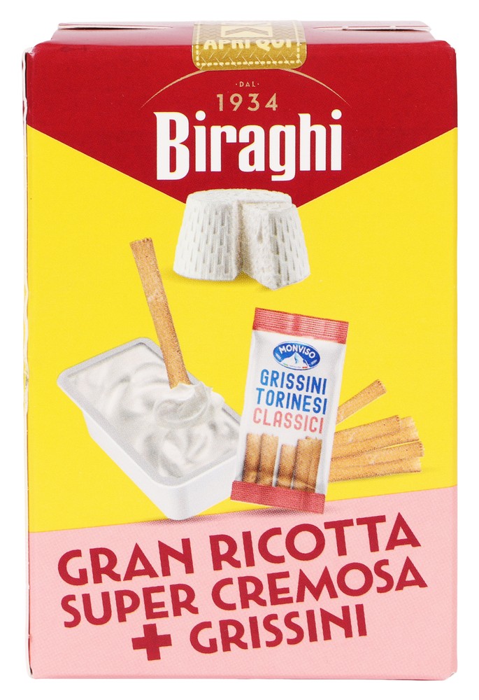Gran Ricotta Con Grissini Biraghi - Foto 1