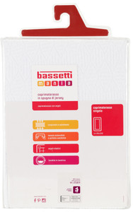 Coprimaterasso Con Angoli 1 Piazza Cm 90x200 Bassettimania - Foto 1