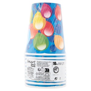10 Bicchieri Decoro Palloncini - Foto 1