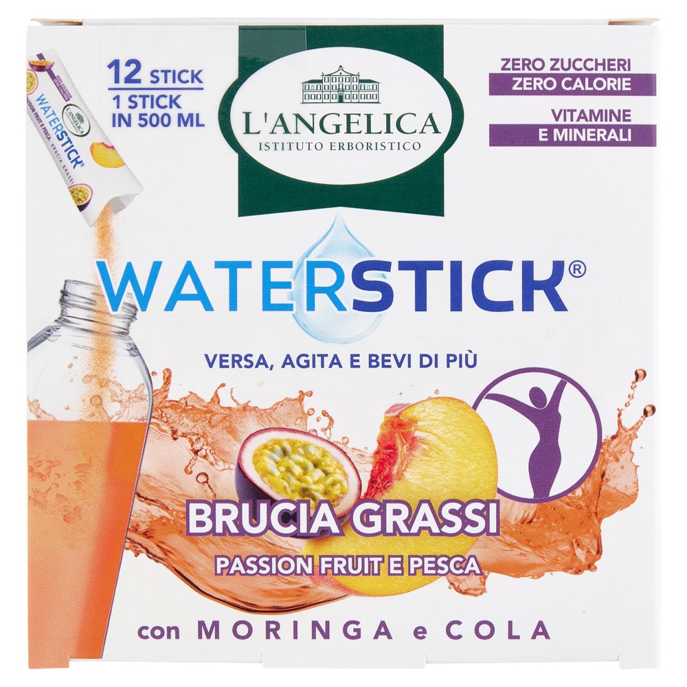 12 Waterstick Passion Fruit Pesca Bruciagrassi L'angelica - Foto 1