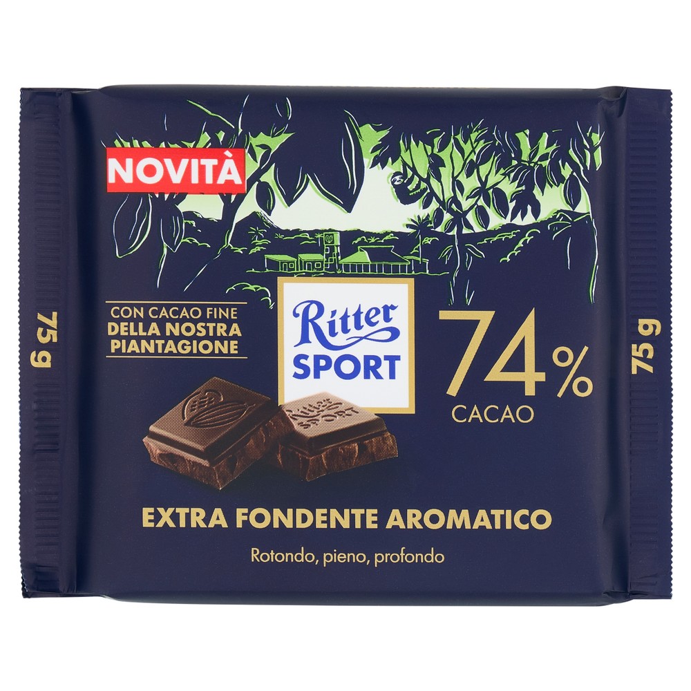 Ritter Sport 74% Extra Fondente Aromatico - Foto 1