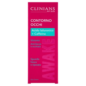 Clinians My Skin Contorno Occhi Acido Ialuronico + Caffeina - Foto 1