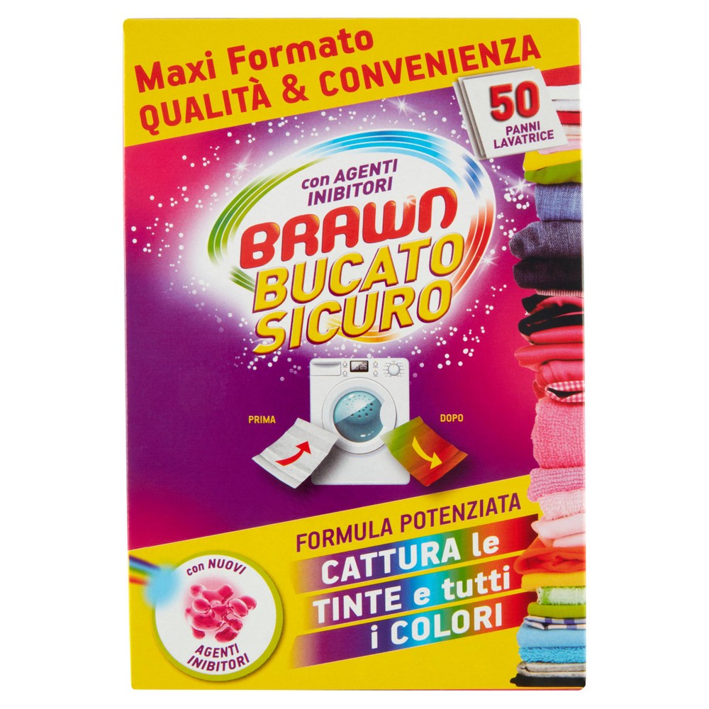 Fogli Catturacolore Bucato Sicuro Brawn - Foto 1
