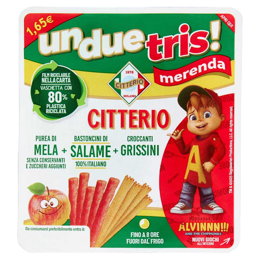 Unduetris Merenda Salame - Foto 1