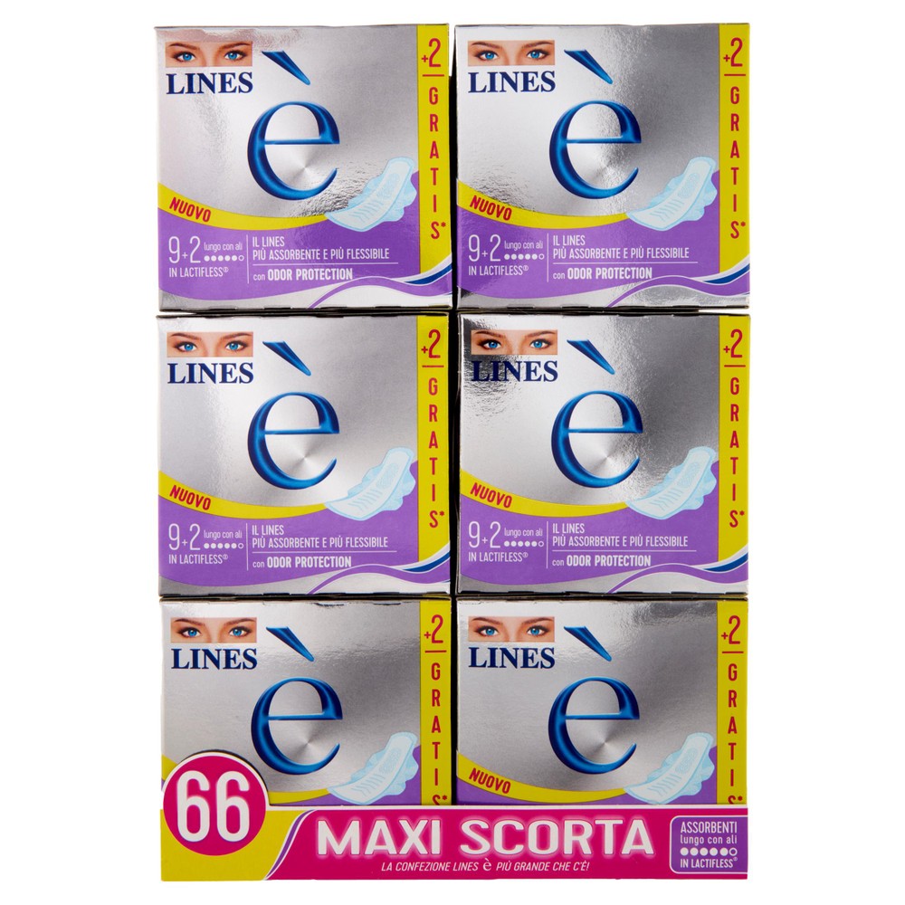 66 Assorbenti Lungo Lines E' - Foto 1