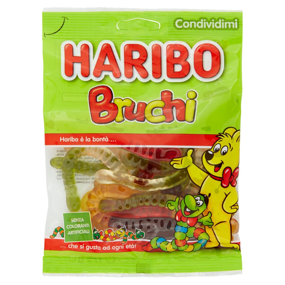 Caramelle Gommose Bruchi Al Gusto Frutta Haribo - Foto 1