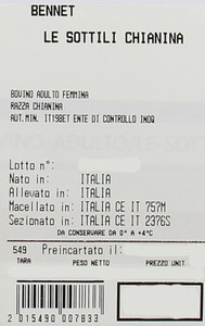 Le Sottili Bovino Adulto Chianina - Foto 3
