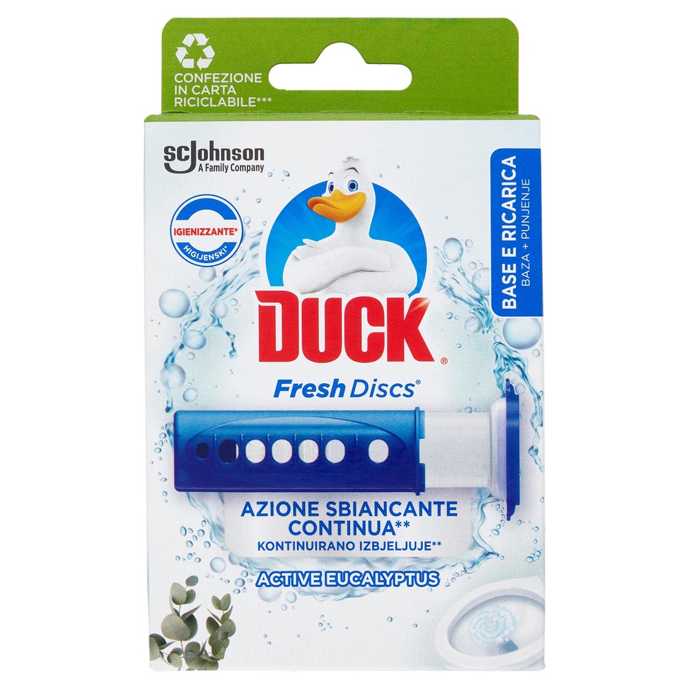 Igienizzanti In Gel Per Wc Eucalipto O Lavanda Fresh Discs Duck - Foto 1