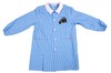Grembiule Asilo Bambino 3 Anni Vichy Azzurro