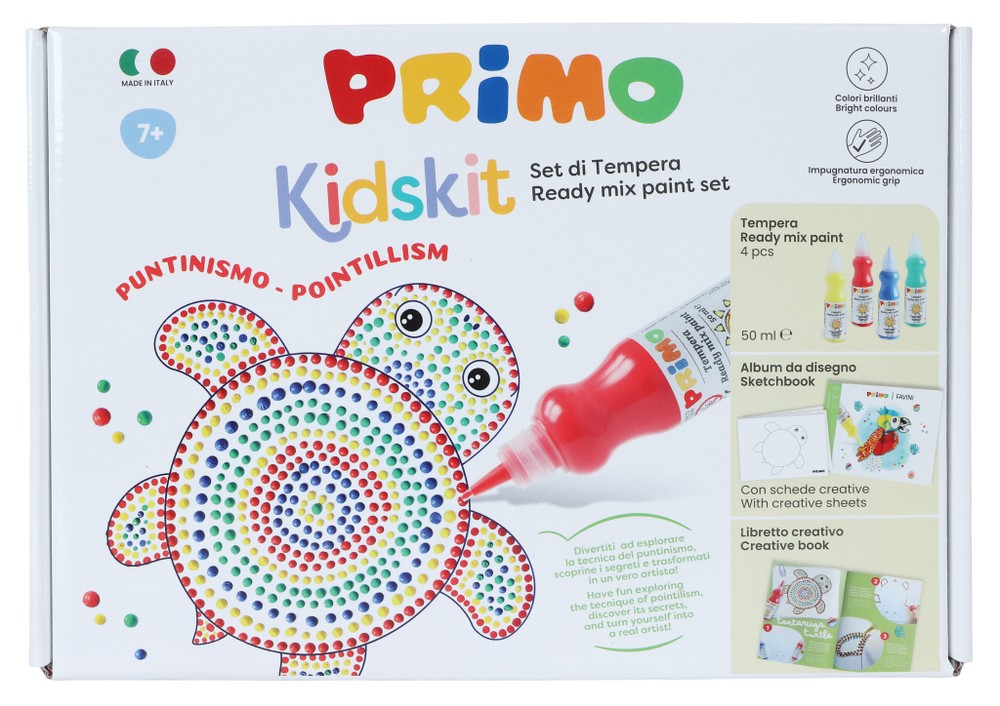 Kidskit Puntinismo Set Tempera Ready Mix Primo - Foto 1