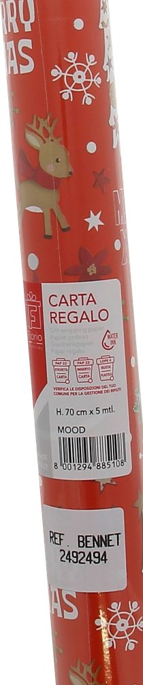 Rotolo Carta Natale Assortita - Foto 1