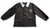 Casacca Scuola Bambino Con Cerniera 8 Anni Nero Ricamo Sonic