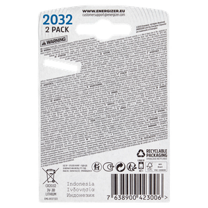 2 Pile Cr2032 Lithium Performance Energizer - Foto 3