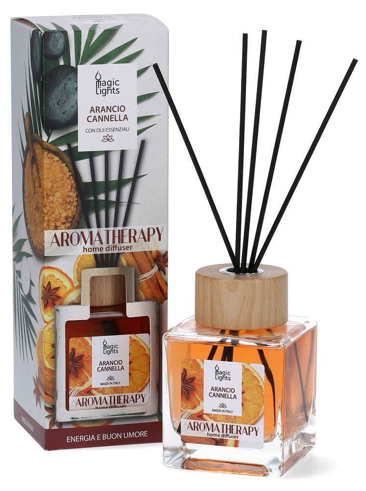 Diffusore Aromaterapia Arancio Cannella 250 Ml - Foto 1