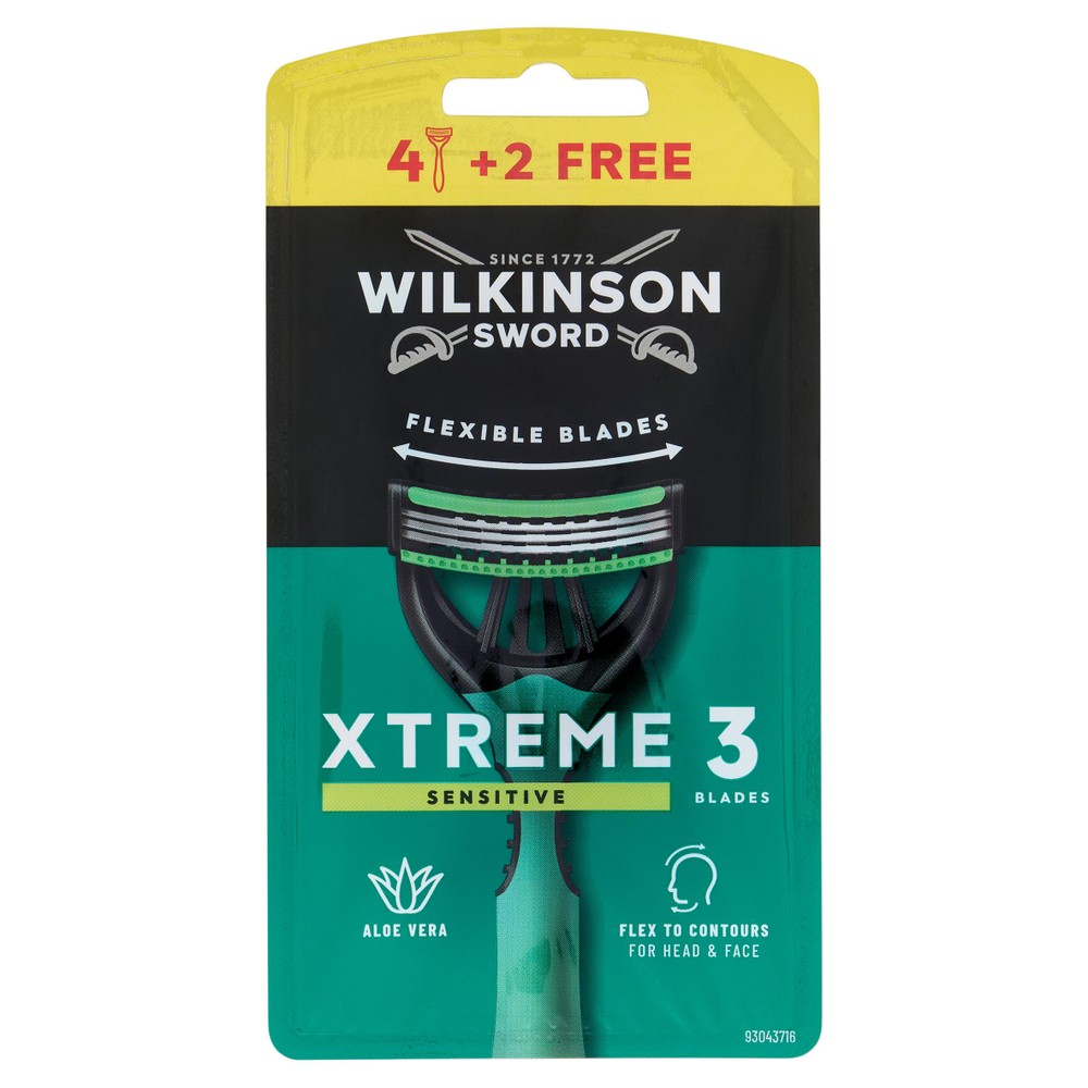 Rasoio Xtreme 3 Usa & Getta Sensitive Wilkinson - Foto 1