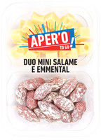 Duo Mini Salame E Emmental Aper'o To Go! Duo Mini Salame E Emmental Aper'o To Go!