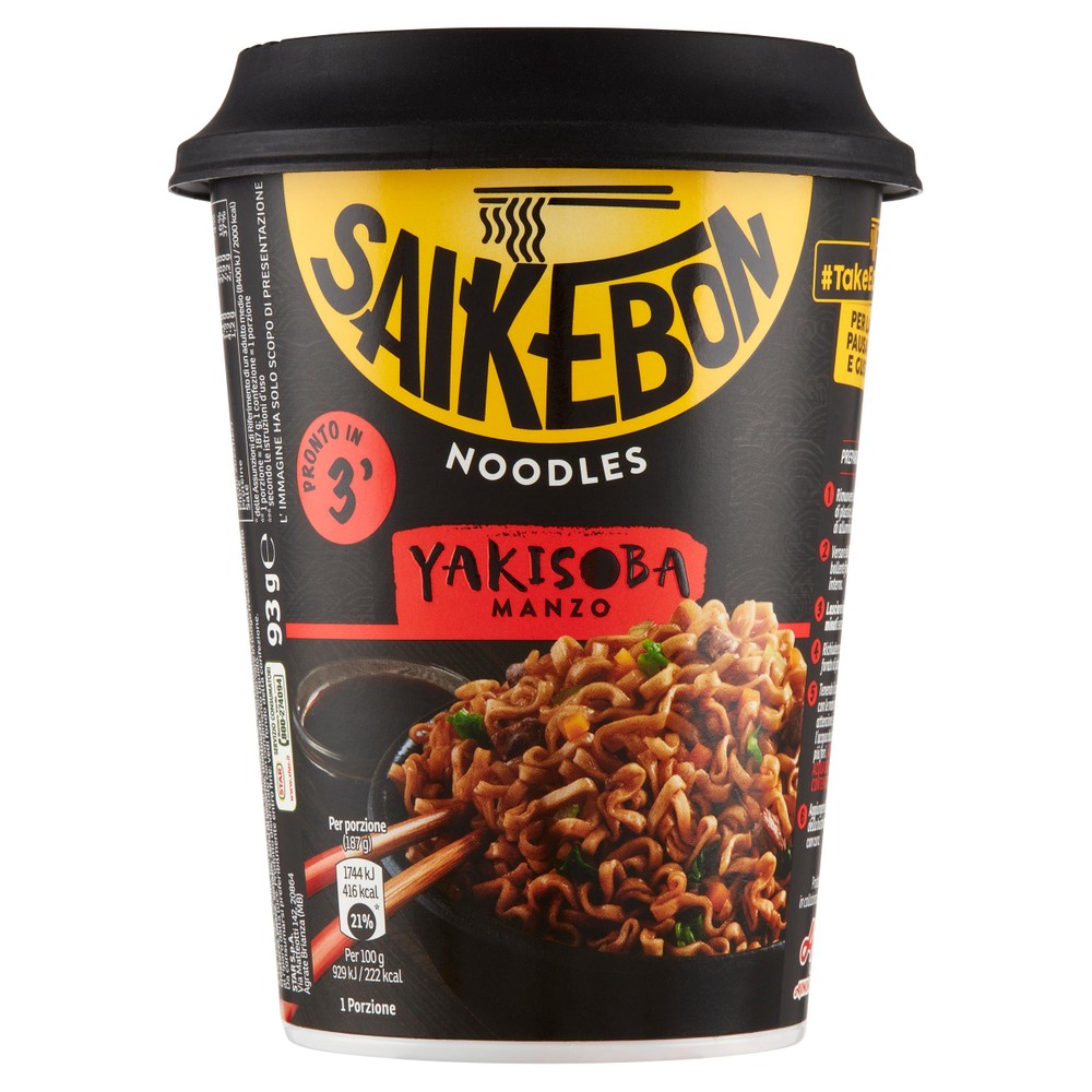 Saikebon Yakisoba Manzo Star