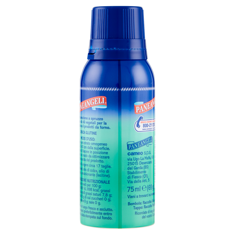 Spray Ungiteglia Con Oli Vegetali Senza Glutine Paneangeli - Foto 3