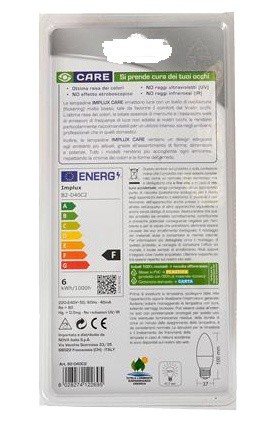 2 Lampadine A Led A Candela 35we27 Luce Calda Implux - Foto 2