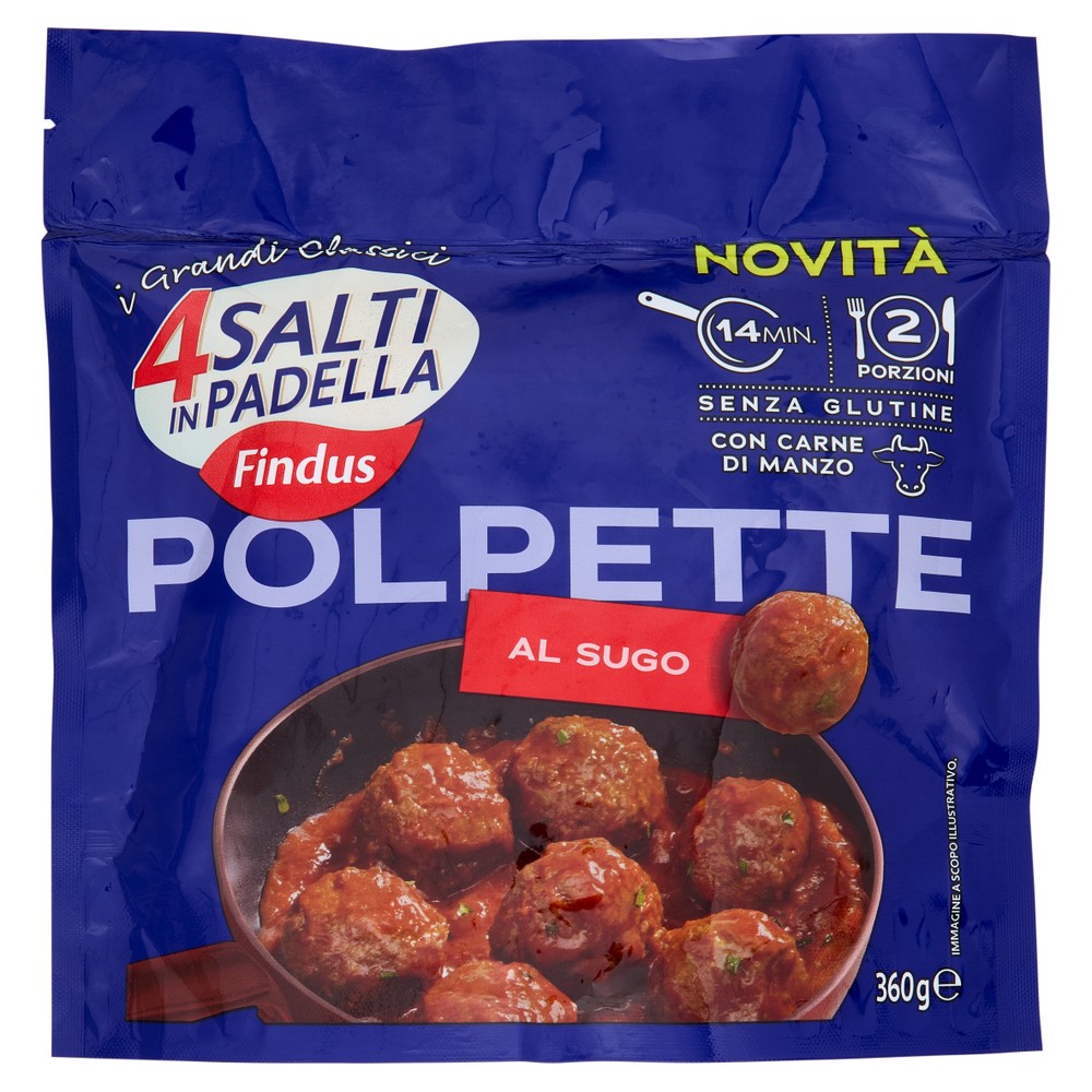 Polpette Al Sugo 4 Salti In Padella Findus - Foto 1