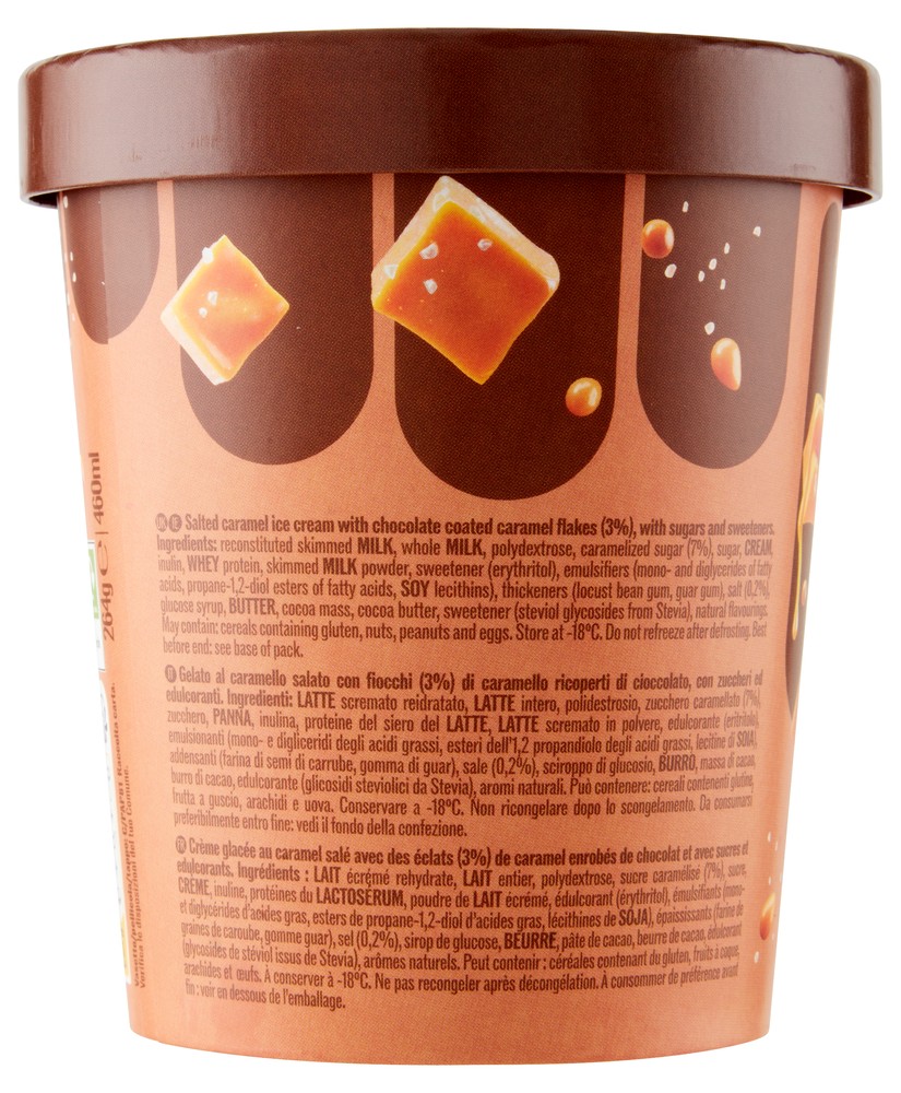 Gelato Al Caramello Salato Con Fiocchi Di Caramello Lec - Foto 2