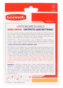 Cerotti Balsamo Di Cavallo Riscaldante Bennet - Foto 3