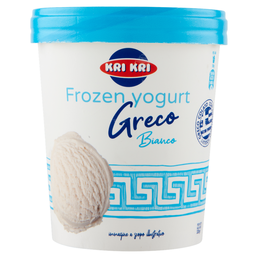 Gelato Allo Yogurt Greco Bianco Kri Kri