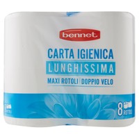 Carta Igienica Maxirotolo Bennet 8 Rotoli Carta Igienica Maxirotolo Bennet 8 Rotoli