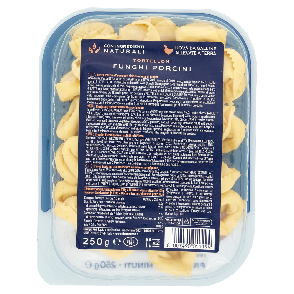 Antica Bottega Tortelloni Funghi Porcini Fini - Foto 3