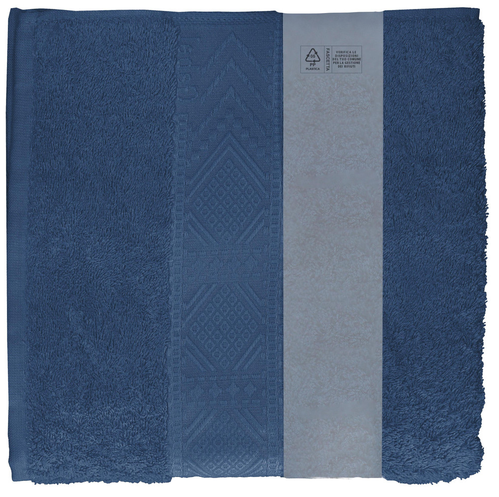 Asciugamano Spugna Cm60x110 Blu Marino Gabel - Foto 2