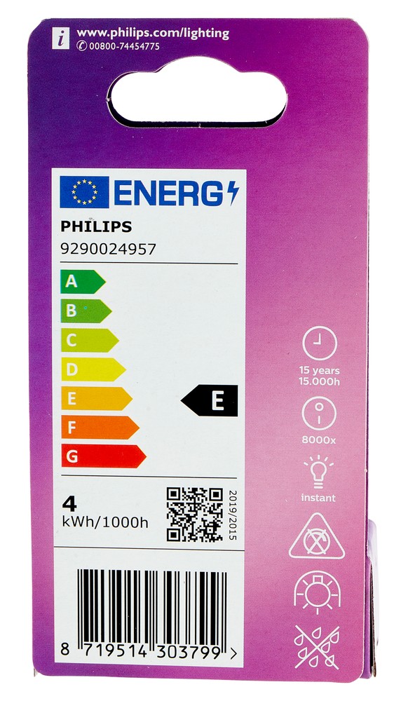 Lampadina Led Capsule Filamento Attacco G9 40w Luce Fredda Philips - Foto 3