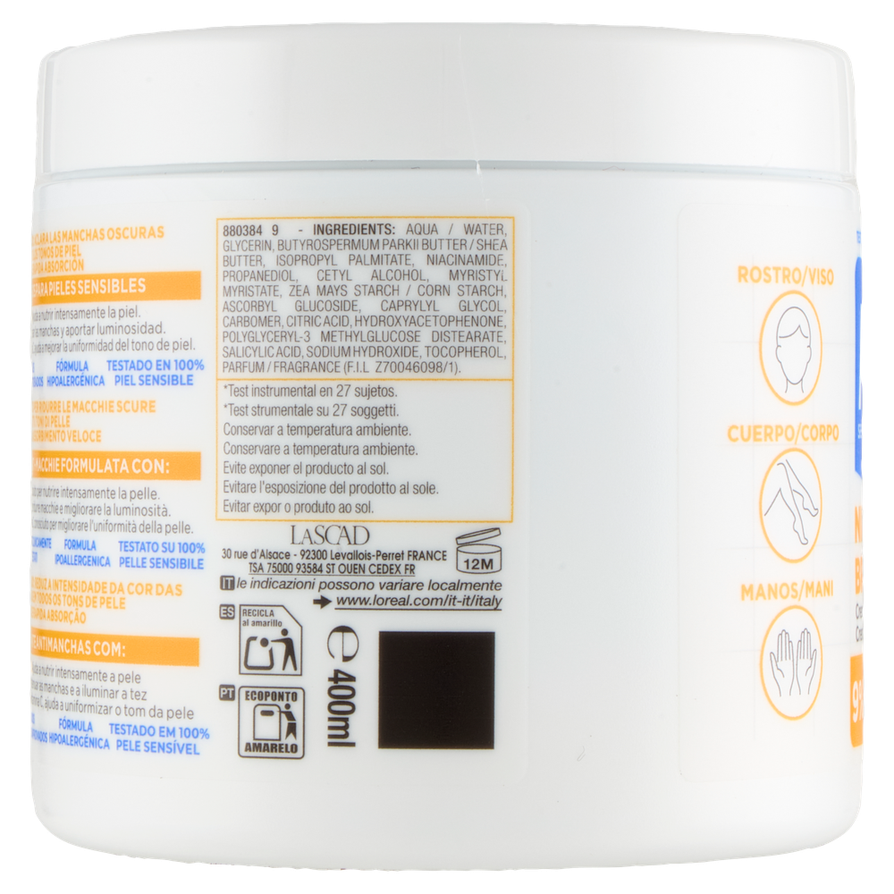 Crema Corpo Niacinamide Vaso Mixa - Foto 2