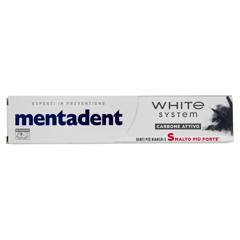 Dentifricio White System Carbone Attivo Mentadent - Foto 1