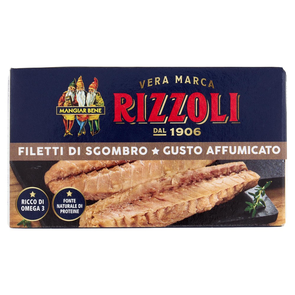 Filetti Di Sgombro Gusto Affumicato Rizzoli - Foto 1