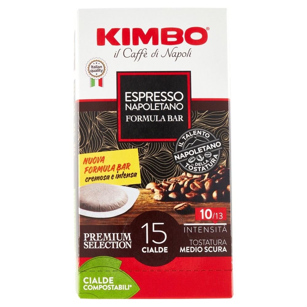 Caffè In Cialde Compostabili Espresso Napoletano 15pz Kimbo - Foto 1