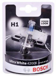 Lampadina Per Auto H1 Ultra White Bosch