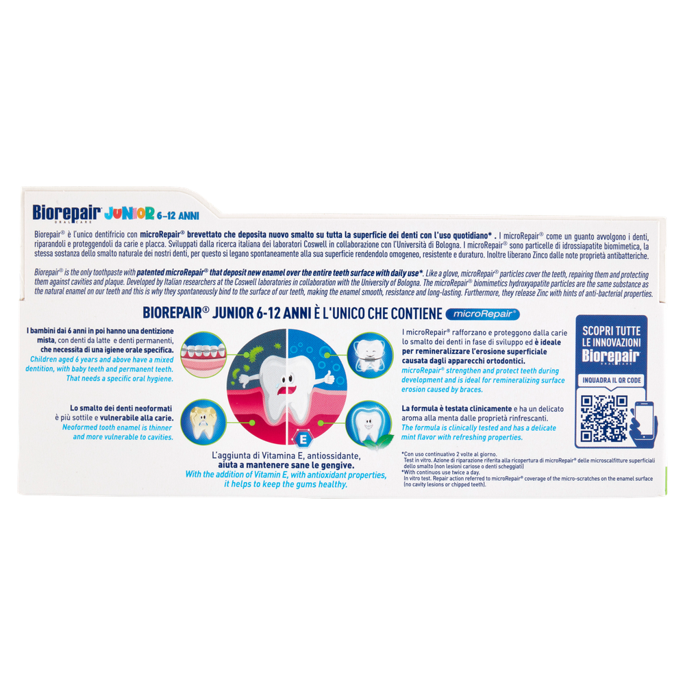 Dentifricio Junior 6-12 Anni Biorepair - Foto 3