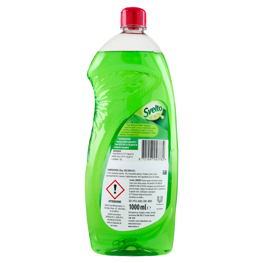 Detergente Per Piatti Limone 1l Svelto - Foto 3