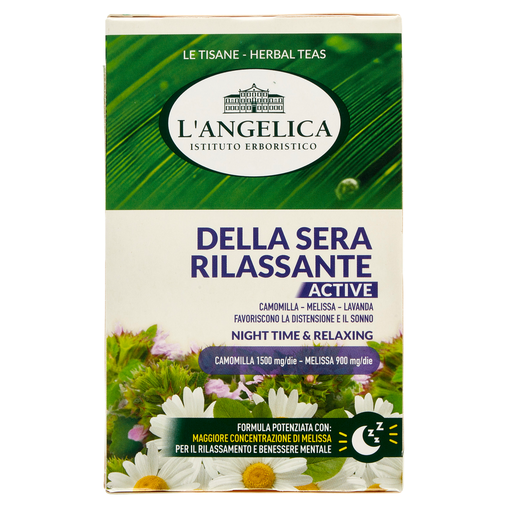 Tisana Della Sera Rilassante Camomilla E Lavanda 18x1,5g L'angelica - Foto 3