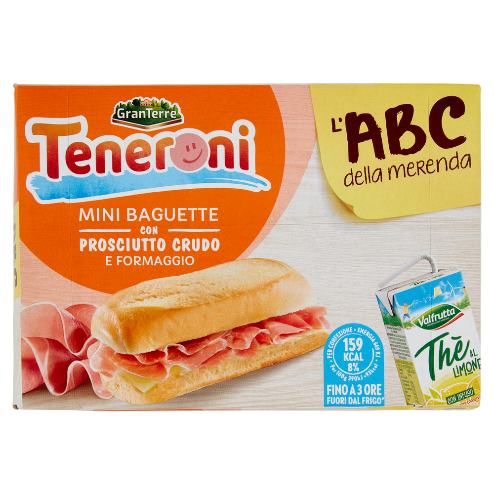 La Merenda Teneroni Baguette Con Prosciutto Crudo - Foto 1