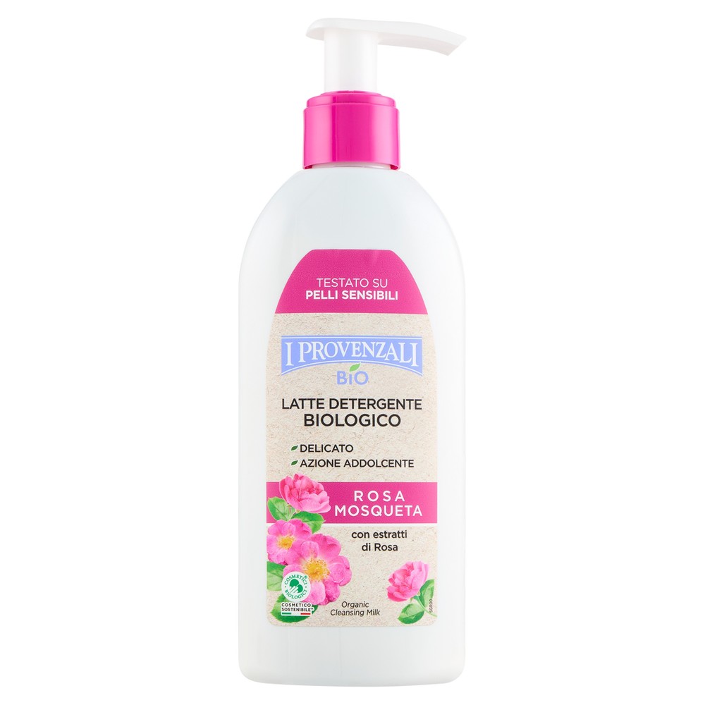 Latte Detergente Biologico Rosa Mosqueta I Provenzali - Foto 1