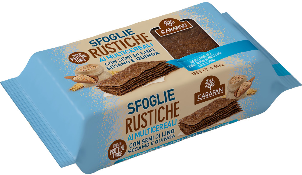 Sfoglie Rustiche Ai Multicereali Carapan - Foto 2