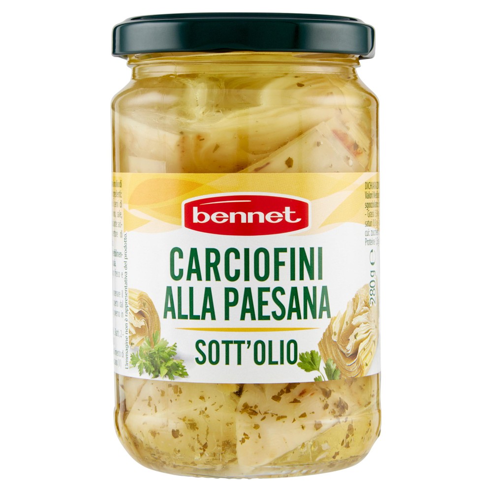 Carciofini Alla Paesana Sott'olio Bennet - Foto 1