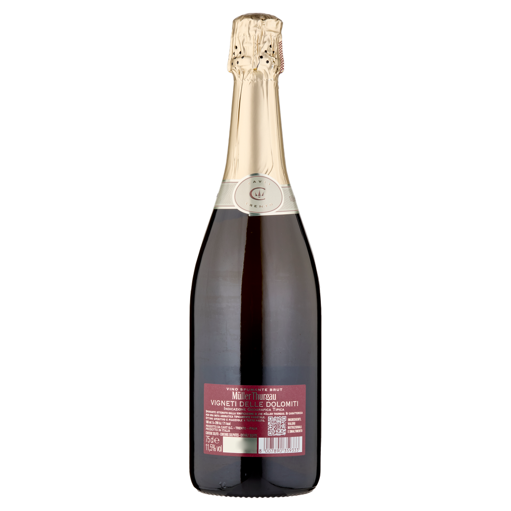 Spumante Muller Thurgau Dolomiti Igt Cavit - Foto 3