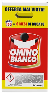 Detersivo Lavatrice Muschio Bianco 3 Da 50 Lavaggi Omino Bianco - Foto 2