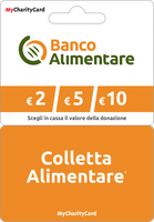 Charity Card Banco Alimentare 5 Euro Charity Card Banco Alimentare 5 Euro