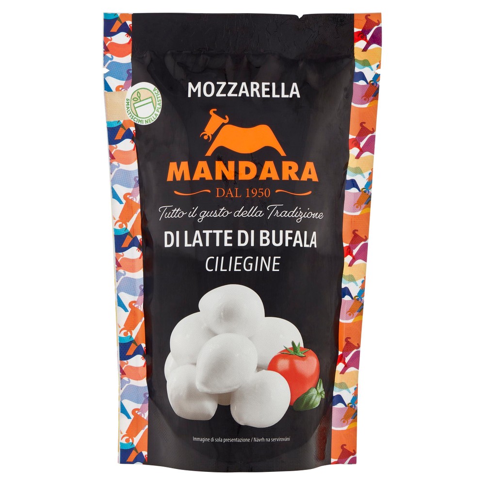 Mozzarella Di Bufala Mandara Ciliegine - Foto 1